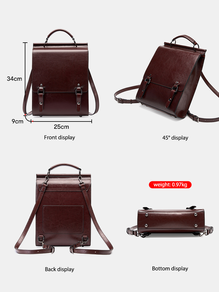 Zency Female Fashion Backpack  - Women Bags For Office ulasan dan harga