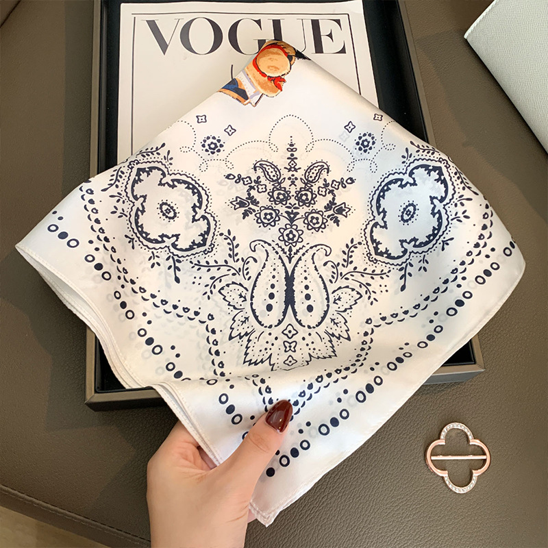 100% Mulberry Silk Scarf for W - Women Bags For Office ulasan dan harga