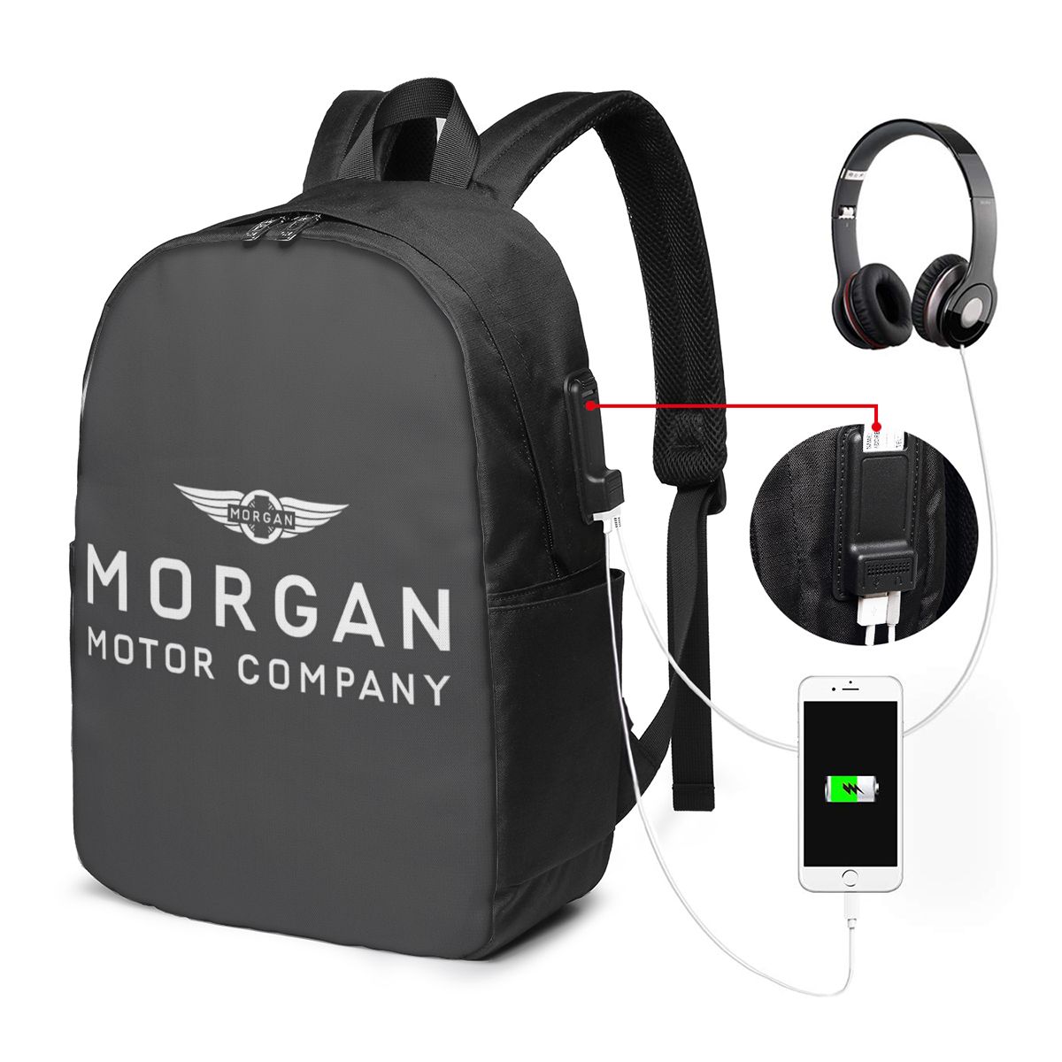 Morgan Motor Car Company Backp - Women Bags Company ulasan dan harga