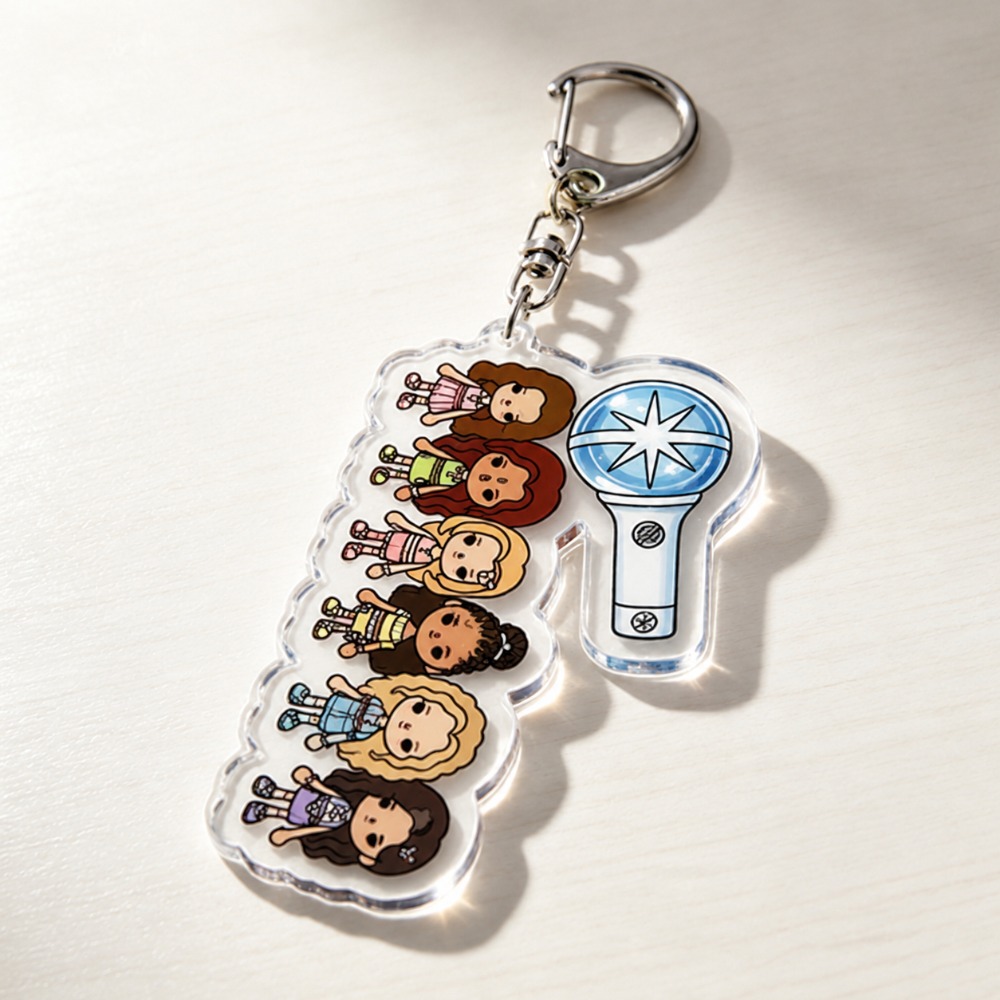 K-pop Katseye Keychain Accesso - Women'S Japanese Bags ulasan dan harga