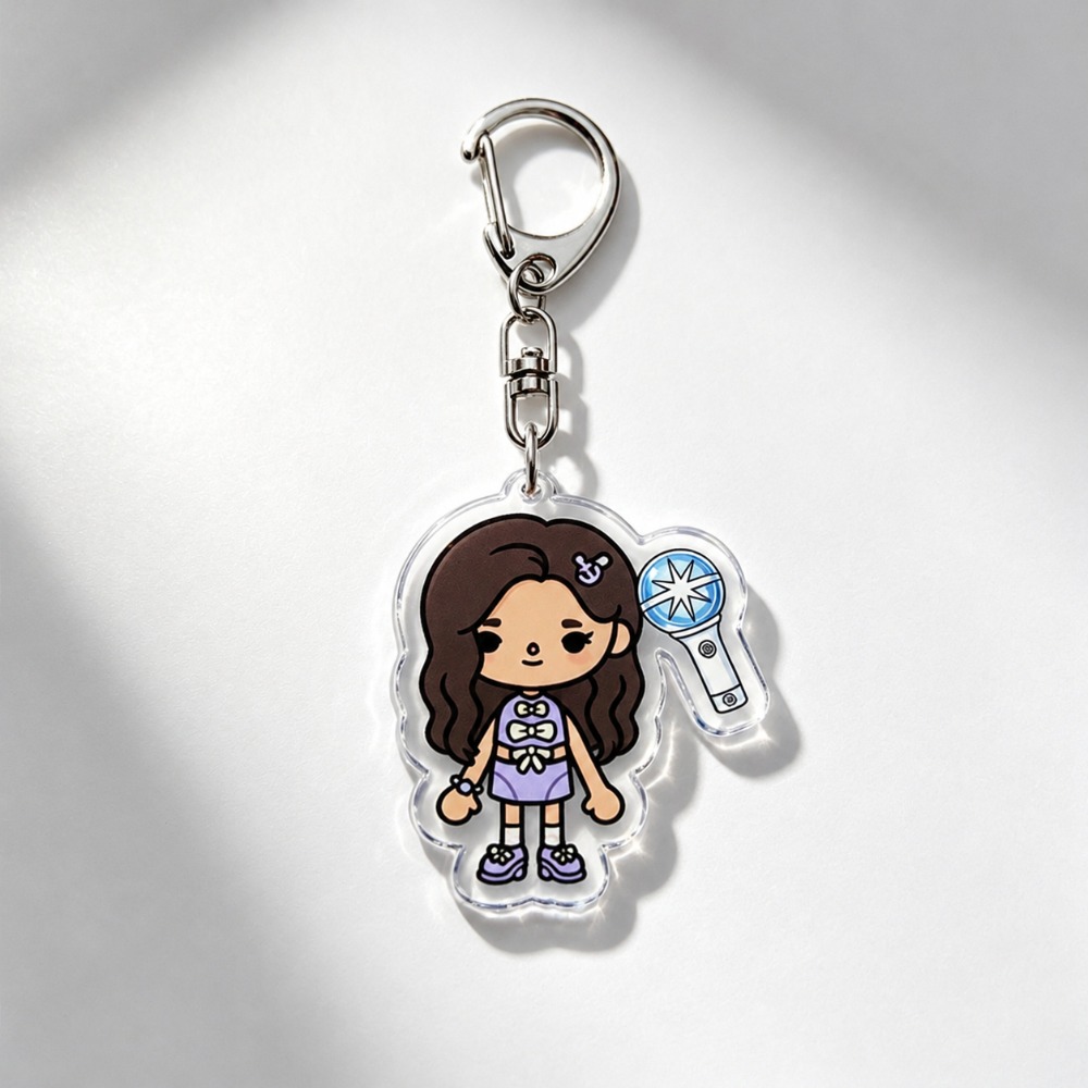 K-pop Katseye Keychain Accesso - Women'S Japanese Bags ulasan dan harga