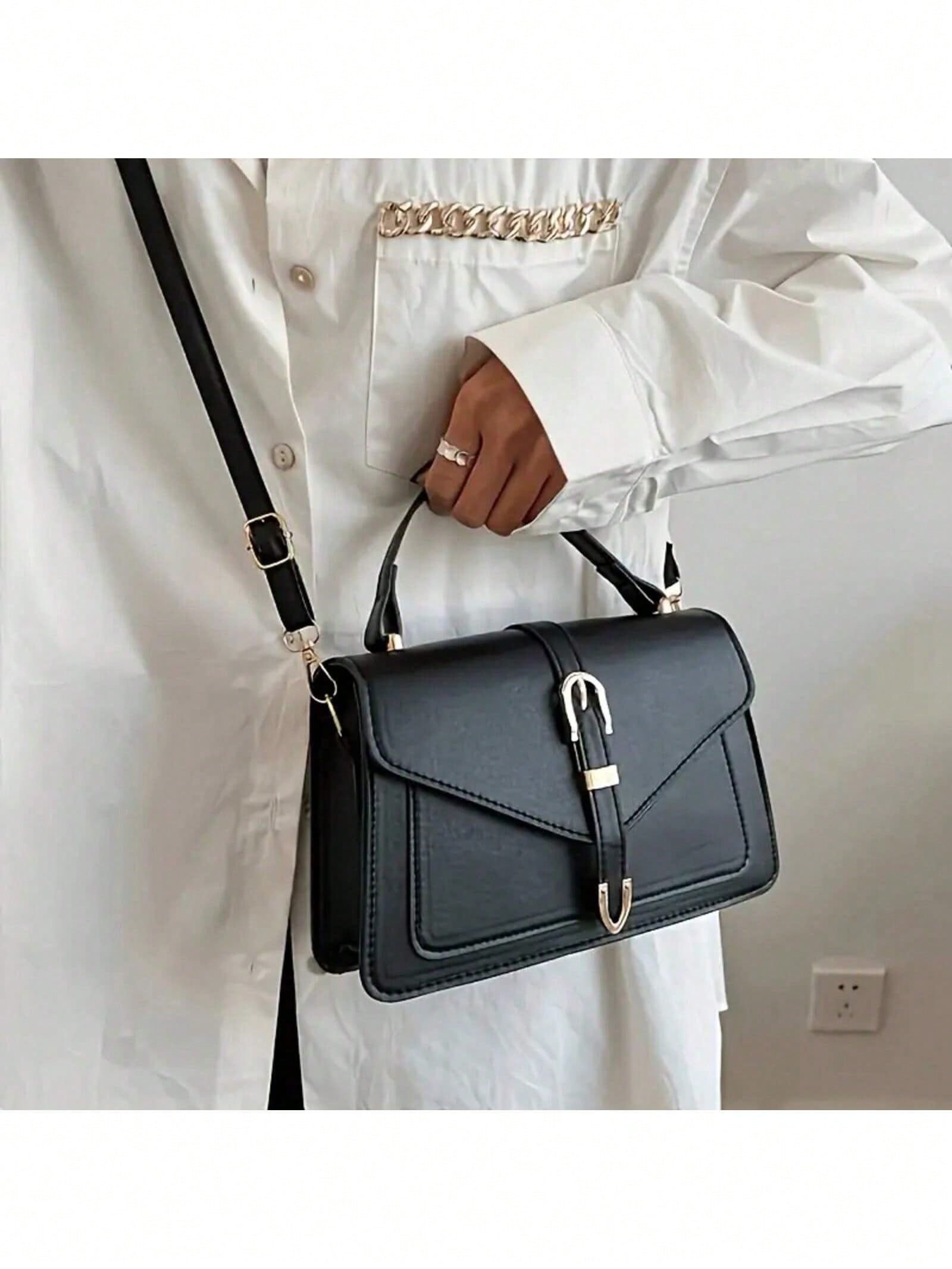Women PU Leather Handbag Elega - Women Bags For Office ulasan dan harga