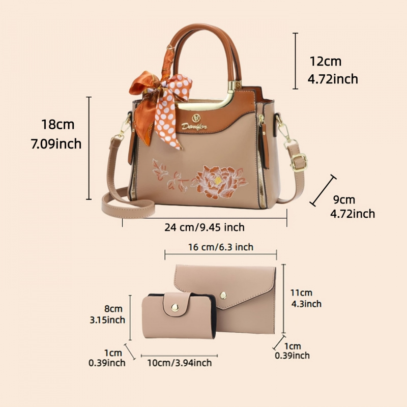 High-quality embroidered handb - Women Bags For Office ulasan dan harga