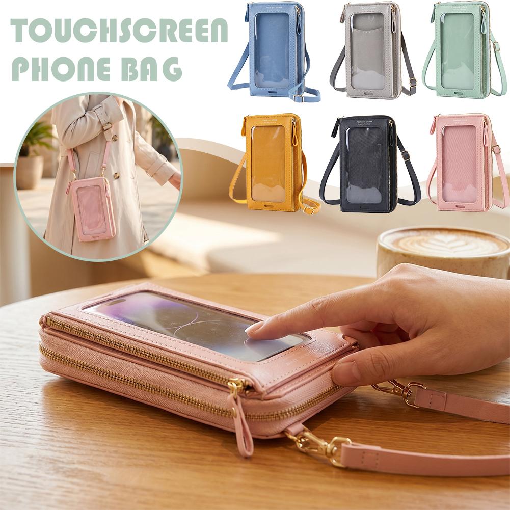 Women Bags Soft Leather Wallet - Phone Bag Crossbody ulasan dan harga
