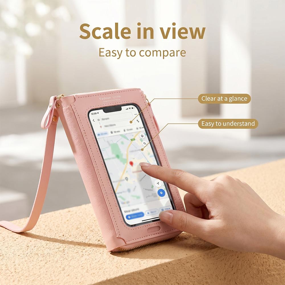 Women Bags Soft Leather Wallet - Phone Bag Crossbody ulasan dan harga