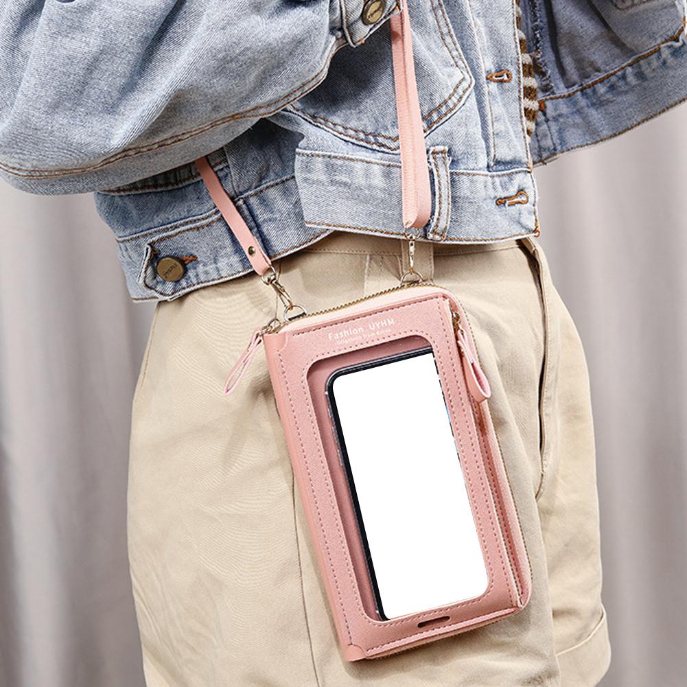 Women Bags Soft Leather Wallet - Phone Bag Crossbody ulasan dan harga