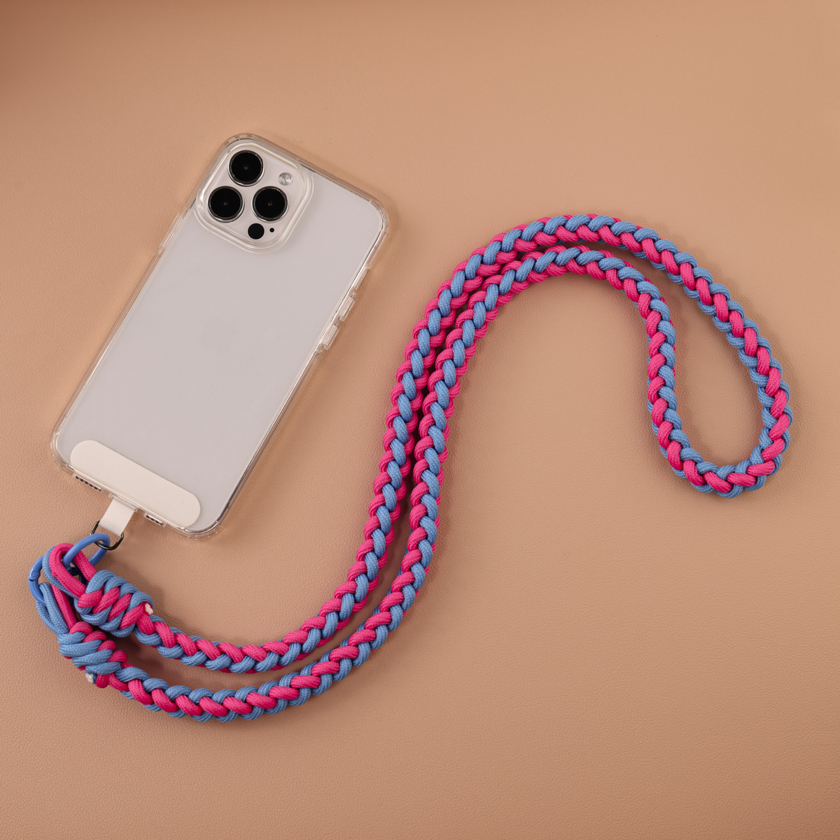 Vintage Color-block Braided Ph - Phone Bag Crossbody ulasan dan harga