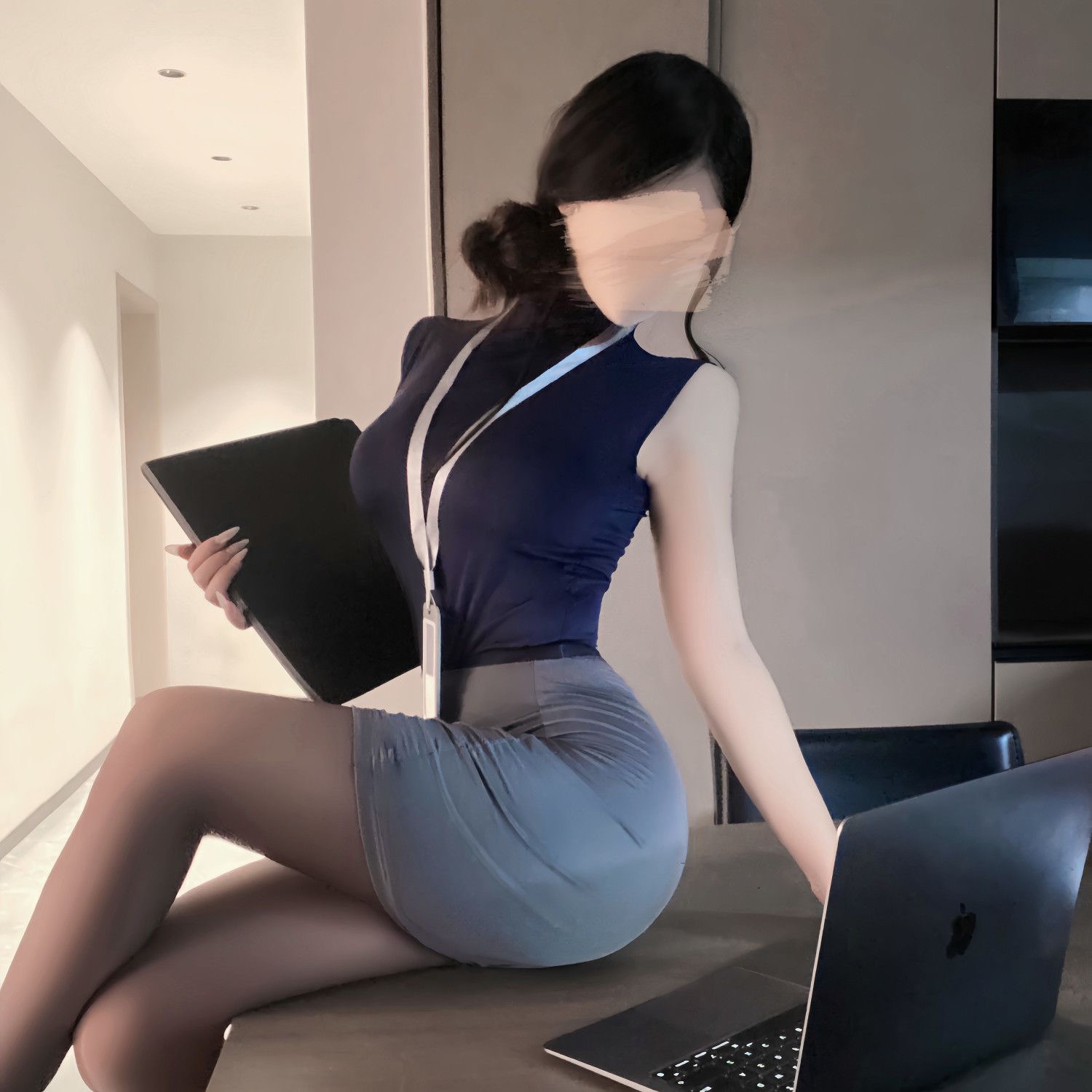 Sweet Skirts Set OL Sexy Pure  - Women Bags For Office ulasan dan harga